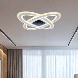 corp iluminat decorativ dimabil 130w 3000k + 6000k - alb