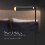 lampa birou magnetic 3w 4000k - negru lampa birou magnetic 3w 4000k - negru