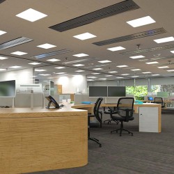 panou led 36w 2in1 60cm x 60cm 3960lm 6400k alb rece