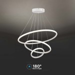 candelabru led 32w 3000k 60x40x100cm - alb
