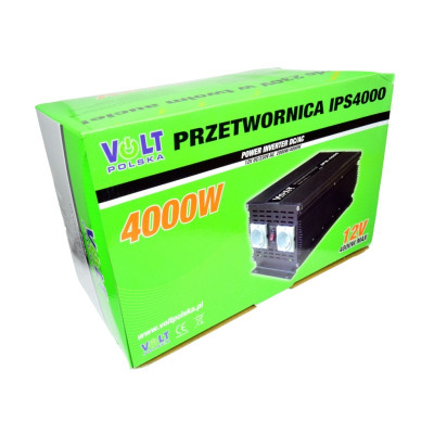 Invertoare auto, Invertor auto 12V 220V Convertor de tensiune 4000W (2000 / 4000W) -5, dioda.ro