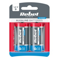 baterie superalcalina extreme r20 blister 2 b