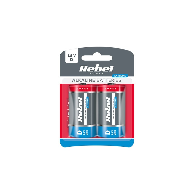 baterie superalcalina extreme r20 blister 2 b