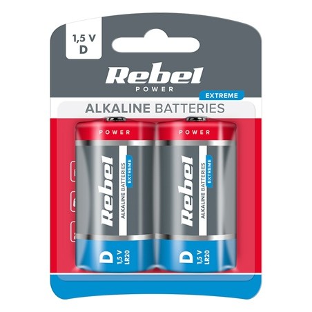baterie superalcalina extreme r20 blister 2 b