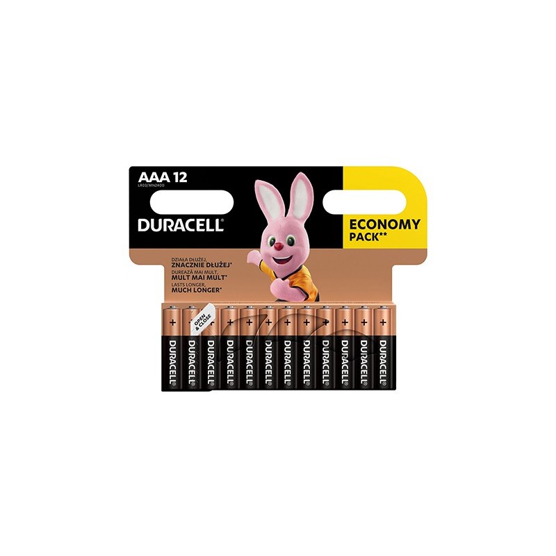 baterie alcalina duracell lr03 blister 12 buc