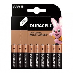 baterie alcalina duracell lr03 blister 18 buc