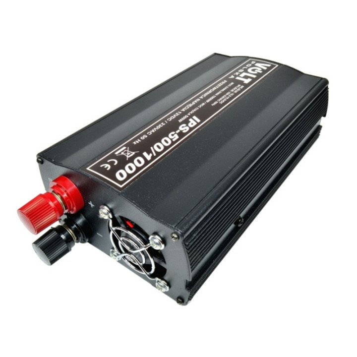 Invertoare auto, Invertor auto Convertor 12 220v IPS 500/1000 12V 3IPS651012 -2, dioda.ro