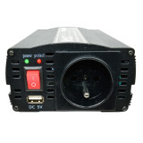 Invertoare auto, Invertor auto Convertor 12 220v IPS 500/1000 12V 3IPS651012 -3, dioda.ro