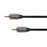 cablu 1rca-1rca 1.0m kruger&matz