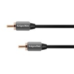 cablu 1rca-1rca 1.0m kruger&matz