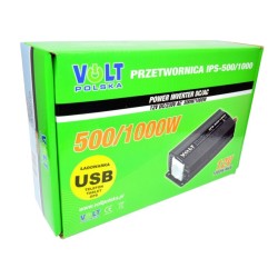 Invertoare auto, Invertor auto Convertor 12 220v IPS 500/1000 12V 3IPS651012 -6, dioda.ro