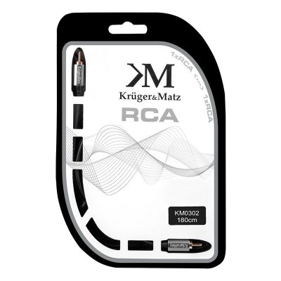 cablu 1rca-1rca 1.8m kruger&matz