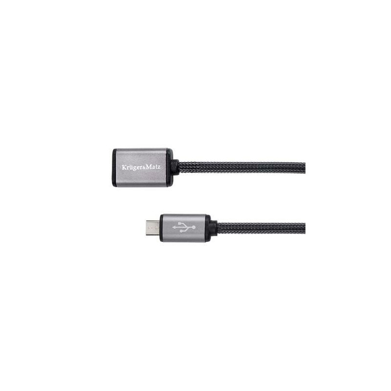 cablu prelungitor usb-micro usb 0.2m kruger&matz