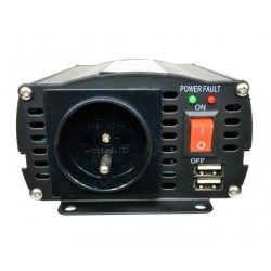 Invertoare auto, Invertor auto camion tir Convertor IPS 500  24V 220V 2 x USB -3, dioda.ro