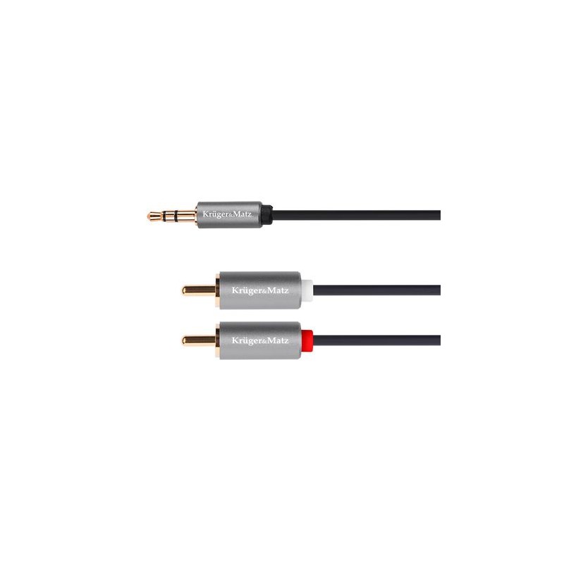cablu jack 3.5 - 2rca 10m basic k&m