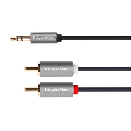 cablu jack 3.5 - 2rca 10m basic k&m