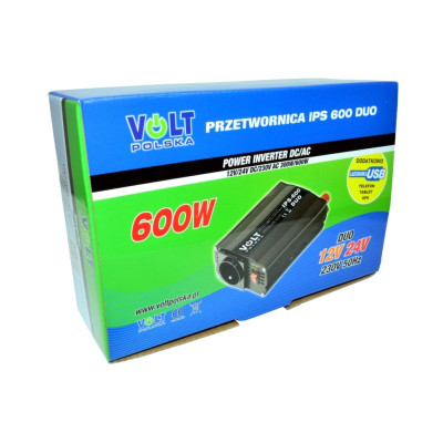 Invertoare auto, Invertor auto si/sau camion TIR IPS 600 DUO 12V 24V 230V 3IPS912246 -4, dioda.ro
