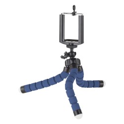 trepied telefon camera albastru kruger&matz