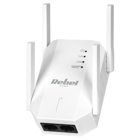 range extender repeater 2.4-5 ghz rebel
