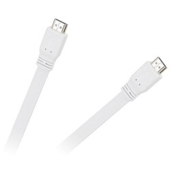 cablu hdmi - hdmi alb plat v1.4 1.8m cabletech