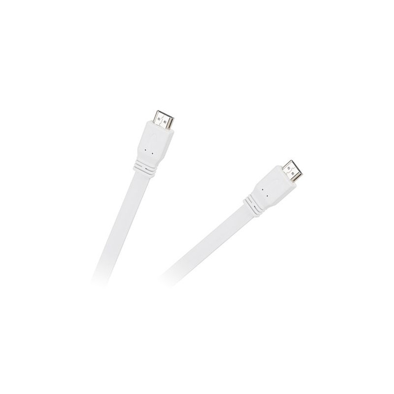 cablu hdmi - hdmi alb plat v1.4 1.8m cabletech