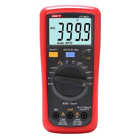 multimetru digital universal ut136c+ uni-t