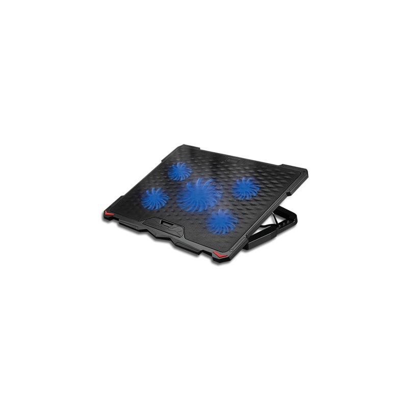 cooling pad laptop 5 fans 2 usb platinet