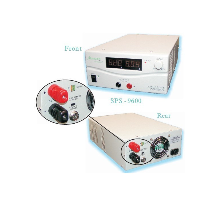 Surse reglabile de tensiune, Sursă alimentare reglabila 15V 60A DC MANSON SPS-9600 -2, dioda.ro