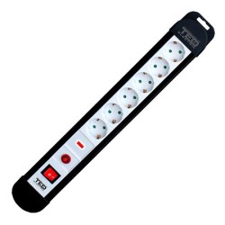 prelungitor protectie 3x1.5mm2 6 prize 1.5m