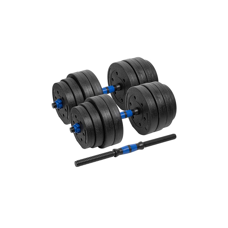 haltere reglabile cu conector 2 x 20 kg rebel active