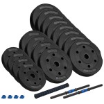 haltere reglabile cu conector 2 x 20 kg rebel active