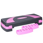 stepper aerobic 3 nivele gri violet rebel active