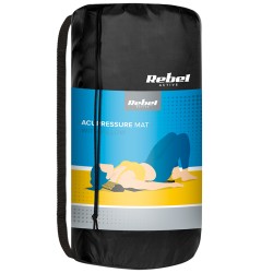 saltea presopunctura cu perna 130x50 cm rebel active