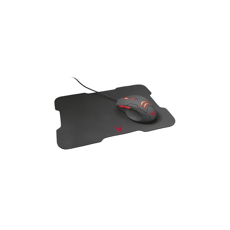 set mouse gaming 3200dpi + mousepad