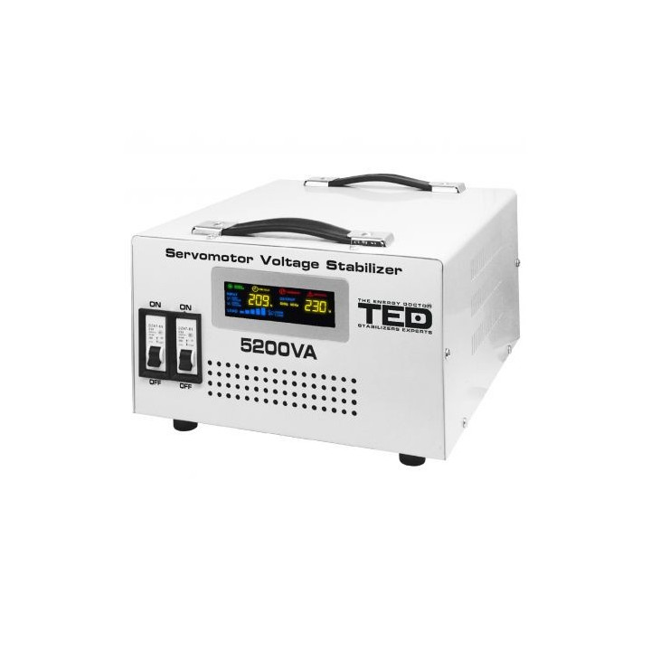 Stabilizator tensiune 5200VA 3KW, ServoMotor, TED