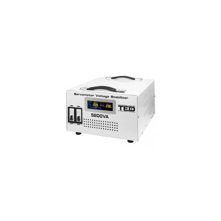 Stabilizator tensiune 5200VA 3KW, ServoMotor, TED