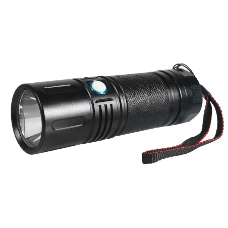 lanterna cu acumulator 10w 1400lm, include 3 x 18650, ym-120 ted