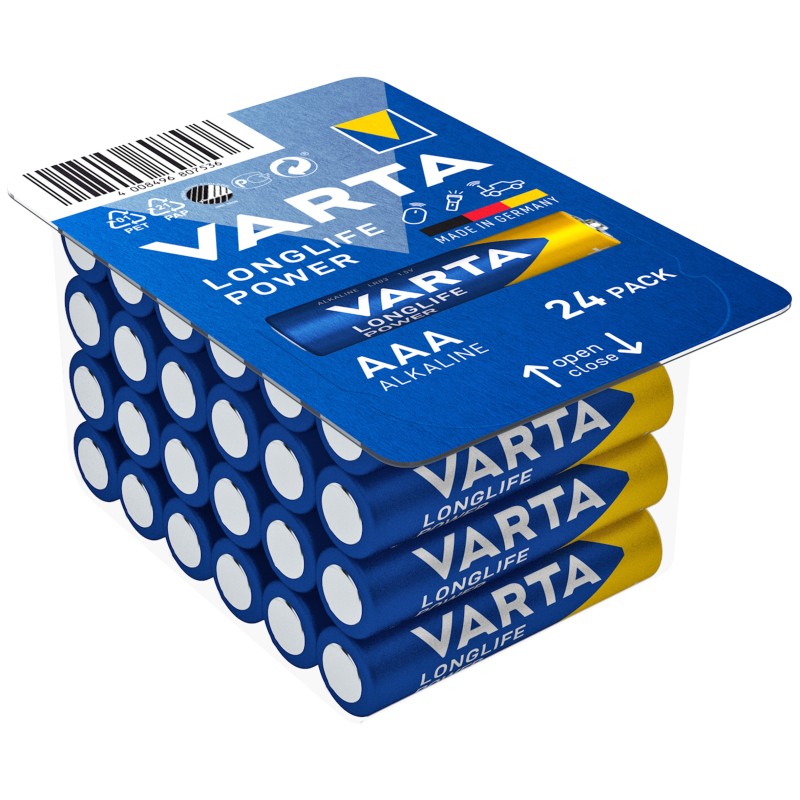 baterii alcaline aaa lr3 1.5v varta blister 24 baterii alcaline aaa lr3 1.5v varta blister 24