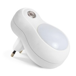 lampa led cu senzor, 2 x led 1w 6000k, arcas