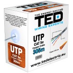 cablu utp cat.5e cupru integral marca ted wire expert ted002495