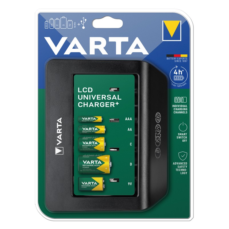 incarcator varta universal lcd charger plus acumulatori aa r6 aaa r3 c r14 d r20 9v 6lr61 6lf22 57688 incarcator varta universal lcd charger plus acumulatori aa r6 aaa r3 c r14 d r20 9v 6lr61 6lf22 57688