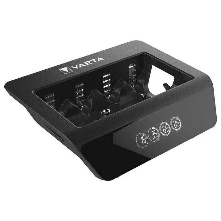 incarcator varta universal lcd charger plus acumulatori aa r6 aaa r3 c r14 d r20 9v 6lr61 6lf22 57688