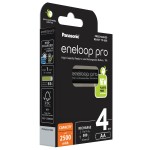 eneloop acumulatori ni-mh 1.2v aa r6 2500mah preincarcati pro bk-3hcde/4be eco plastic free blister 4