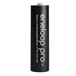eneloop acumulatori ni-mh 1.2v aa r6 2500mah preincarcati pro bk-3hcde/4be eco plastic free blister 4