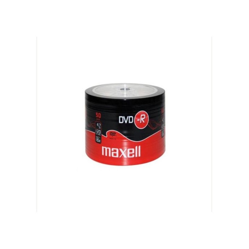 dvd -r 4.7gb 120 minute 16x shr50, 275732 maxell