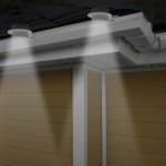 lampa solara pt. stresini/garduri cu 3 led-uri, alb lampa solara pt. stresini/garduri cu 3 led-uri, alb