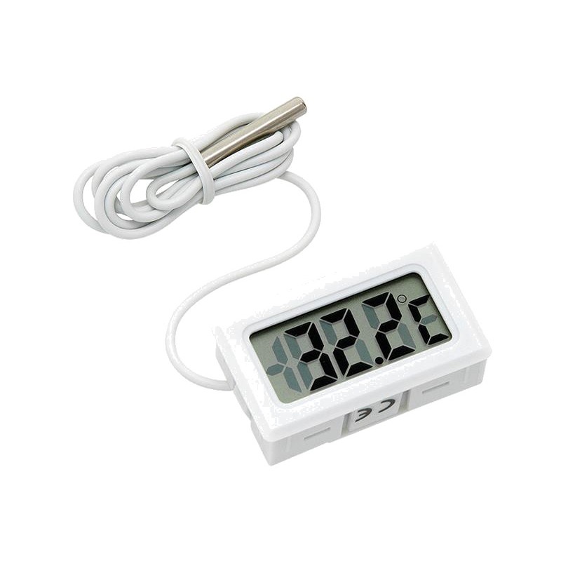 Termometre, Termometru universal clasic pentru interior cu afișaj LCD - 10 ~ +50 ° C TH011 -1, dioda.ro