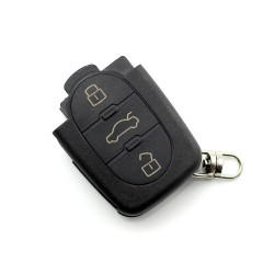 audi - carcasa cheie cu 3 butoane, baterie 2032 - carguard