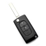 citroen / peugeot 307 - carcasa tip cheie briceag cu 3 butoane, lama va2-sh3 cu suport baterie citroen / peugeot 307 - carcasa tip cheie briceag cu 3 butoane, lama va2-sh3 cu suport baterie