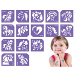set sabloane cai si unicorni - 15 buc set sabloane cai si unicorni - 15 buc